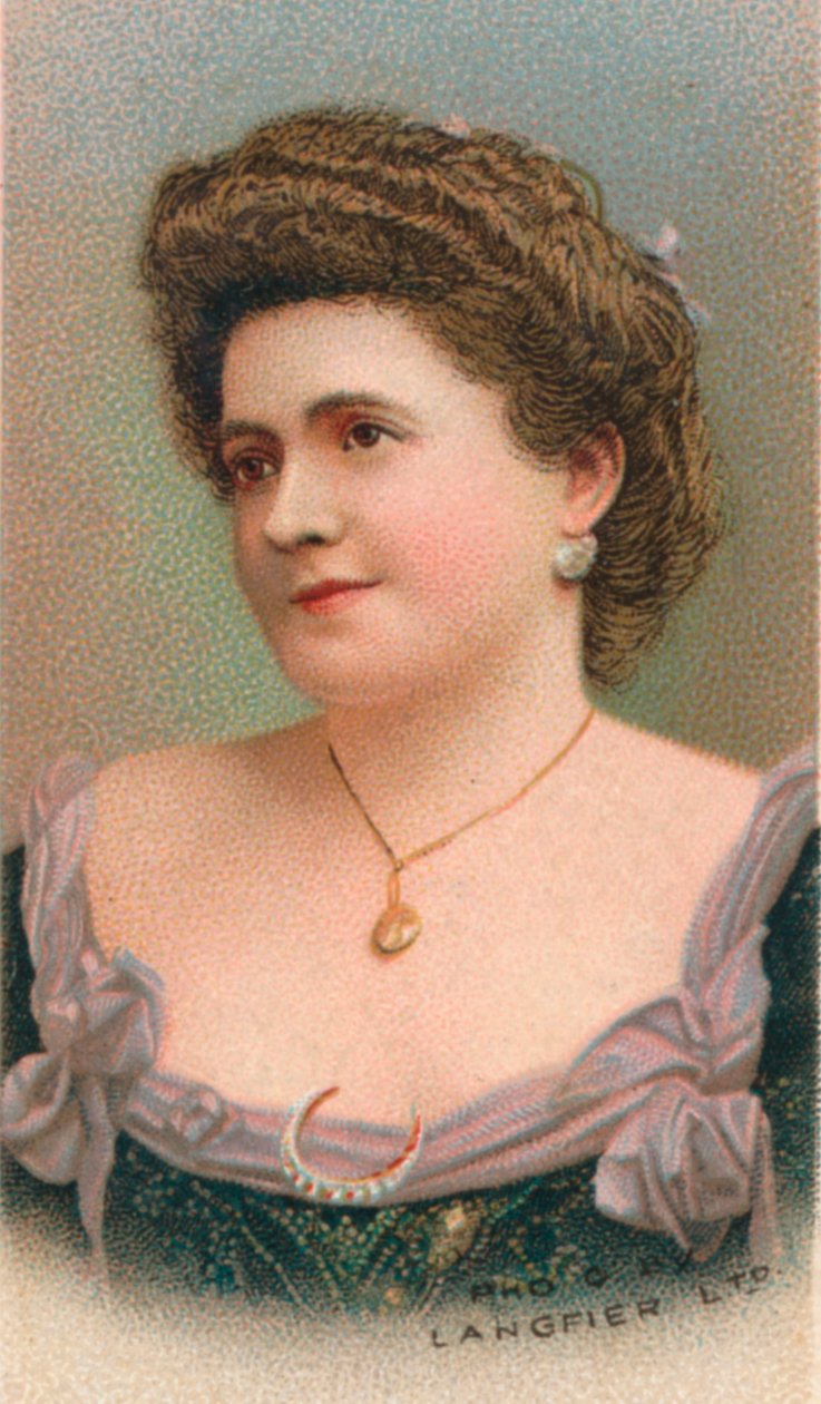 Luisa Tetrazzini 1871-1940, olasz koloratúrszoprán, 1911 alkotó: Unbekannt