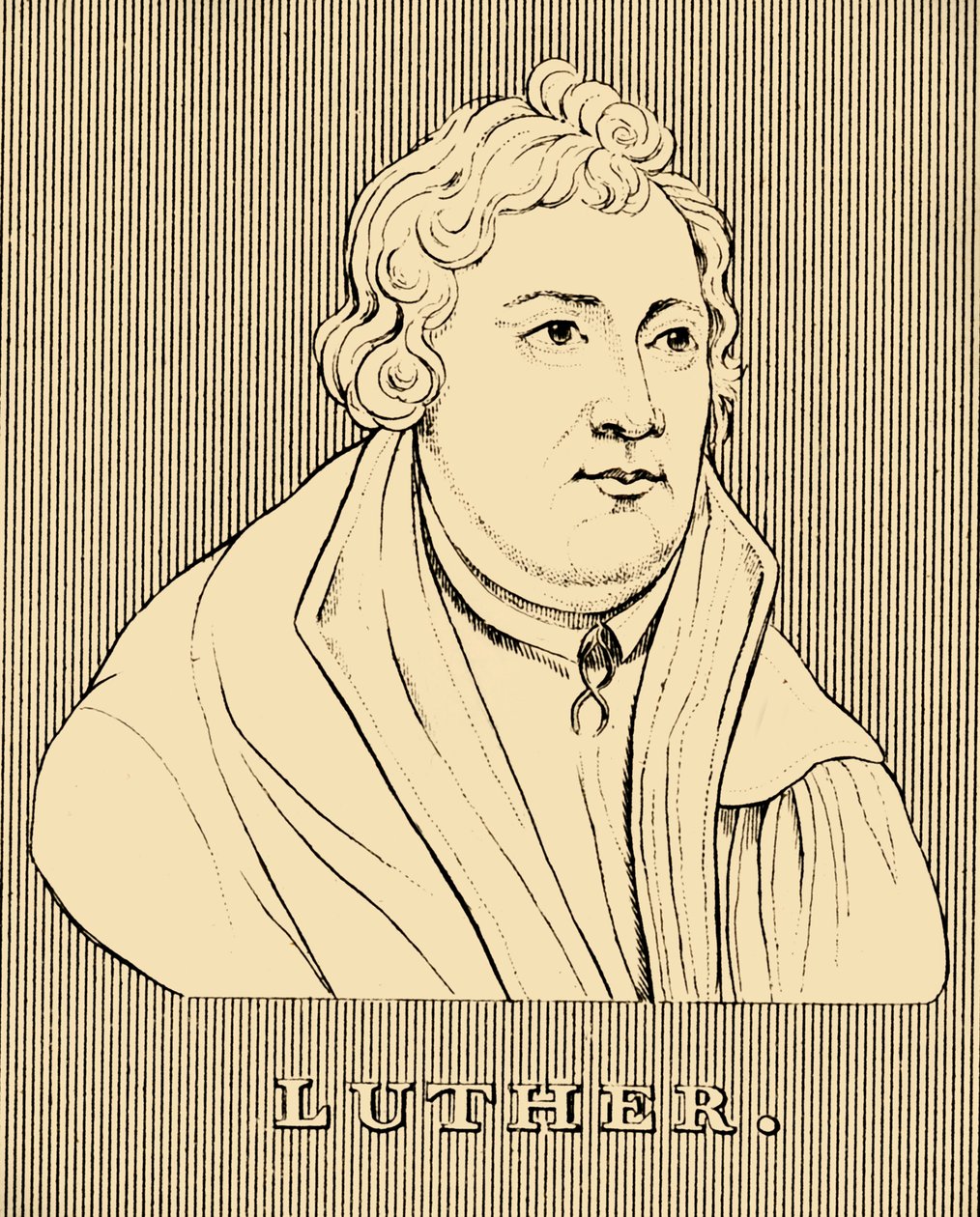 Luther, 1483-1546, 1830. alkotó: Unbekannt