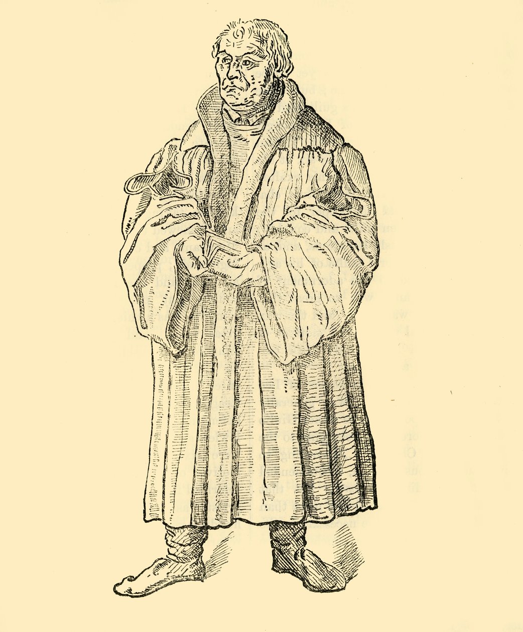 Luther-prédikáció, c1500-1520, 1890. alkotó: Unbekannt