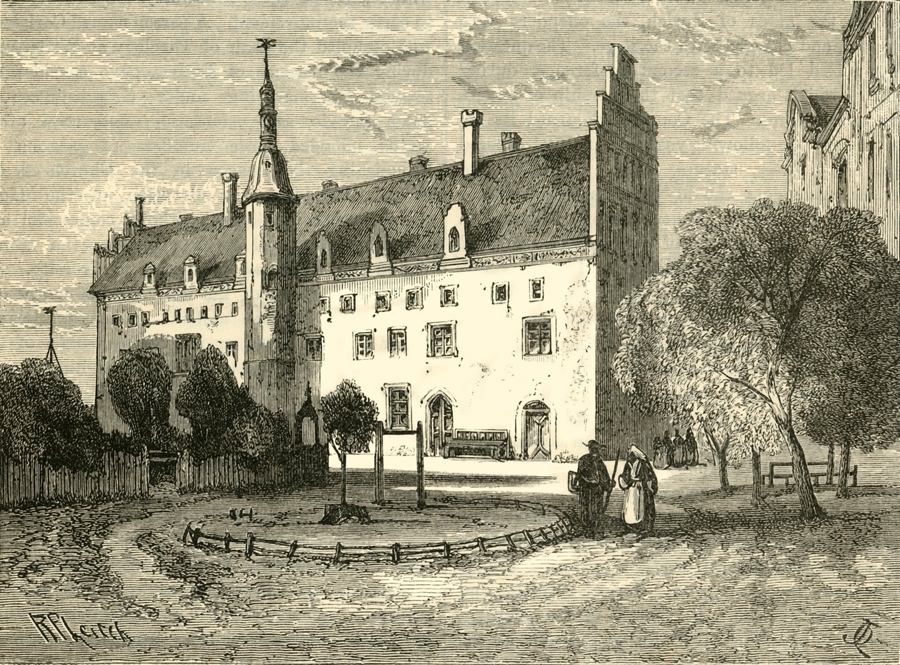Luther-ház, Wittenberg, 1890. alkotó: Unbekannt