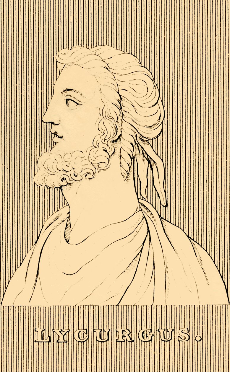 Lycurgus, Kr.e. 820 körül, 1830. alkotó: Unbekannt