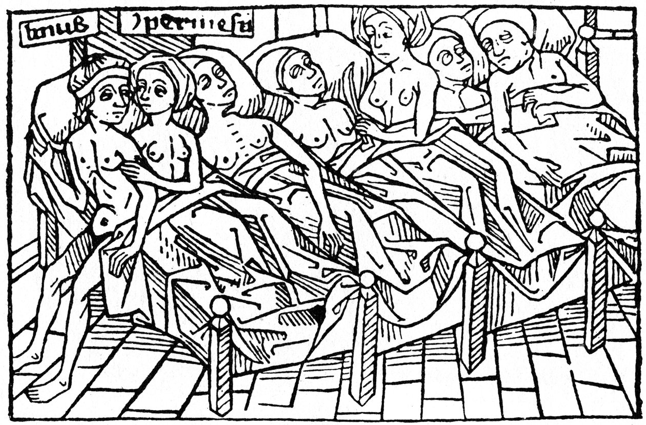 Lynceus és Hypermnestra, 1479, 1964. alkotó: Unbekannt