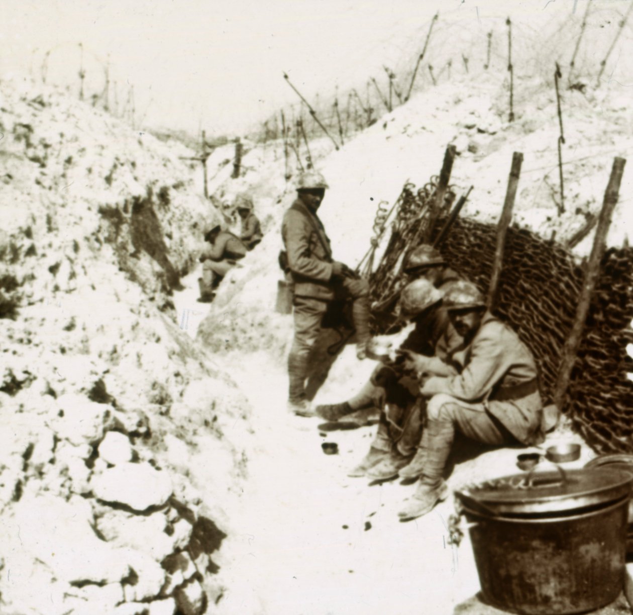 MacDonald-lövészárkok, 1914-c1918 alkotó: Unbekannt