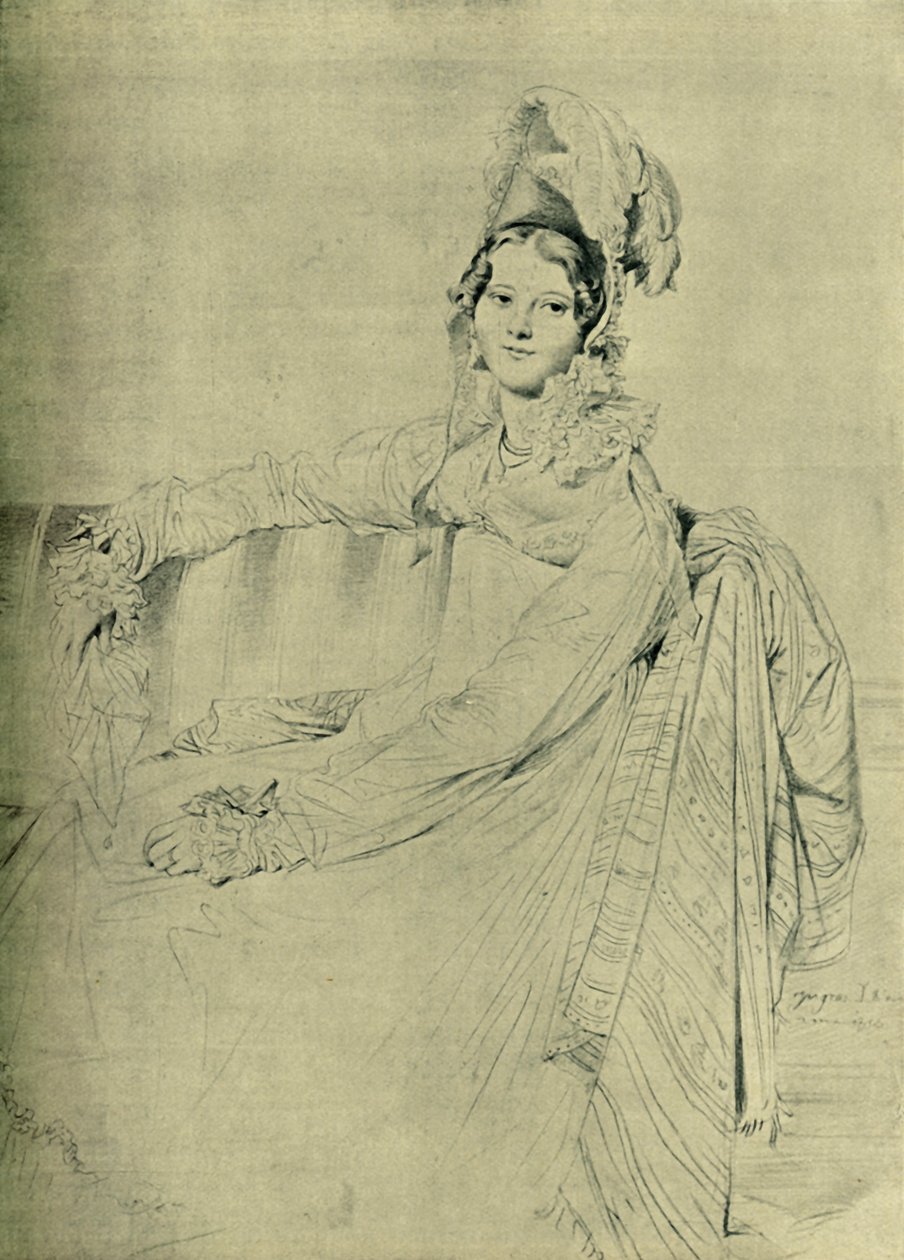 Madame Destouches, 1816, 1903. alkotó: Unbekannt