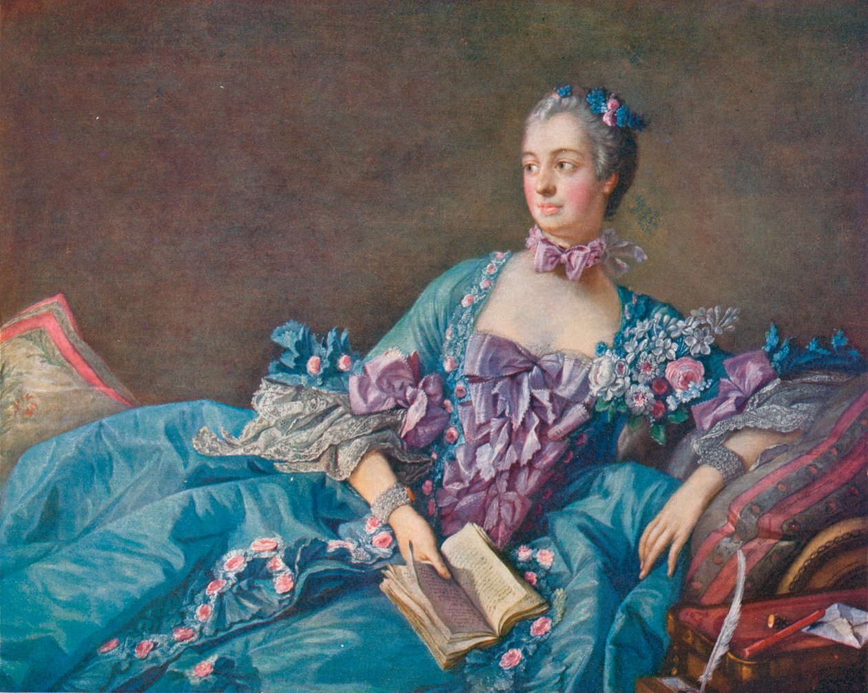 Madame de Pompadour, 1906 alkotó: Unbekannt
