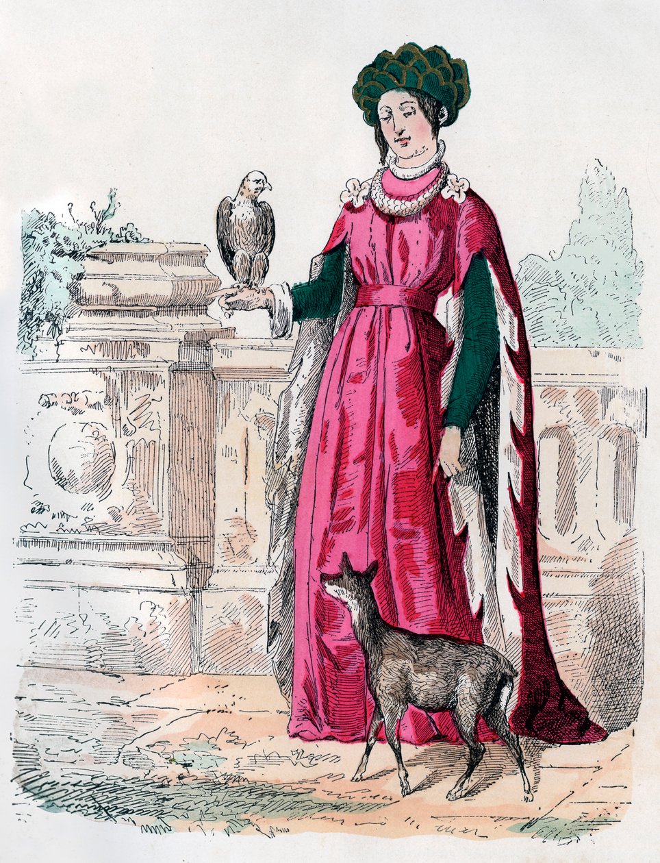 Valois Madeleine, Viana hercegnője, 1460 1882-1884 alkotó: Unbekannt