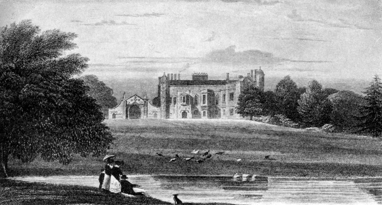 Madingley Hall, Madingley, Cambridgeshire, 19. század, 1912 alkotó: Unbekannt