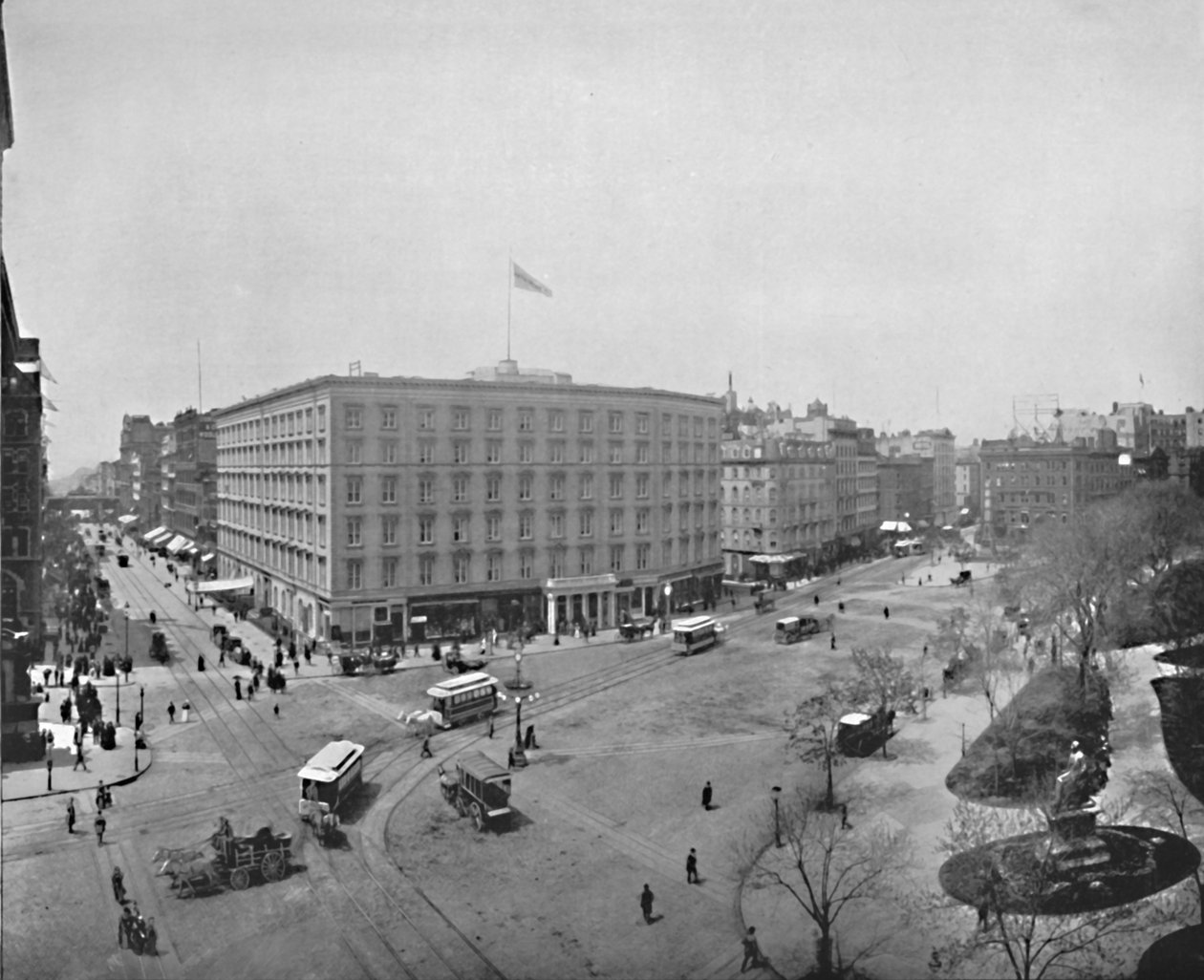 Madison Square, 19. század alkotó: Unbekannt