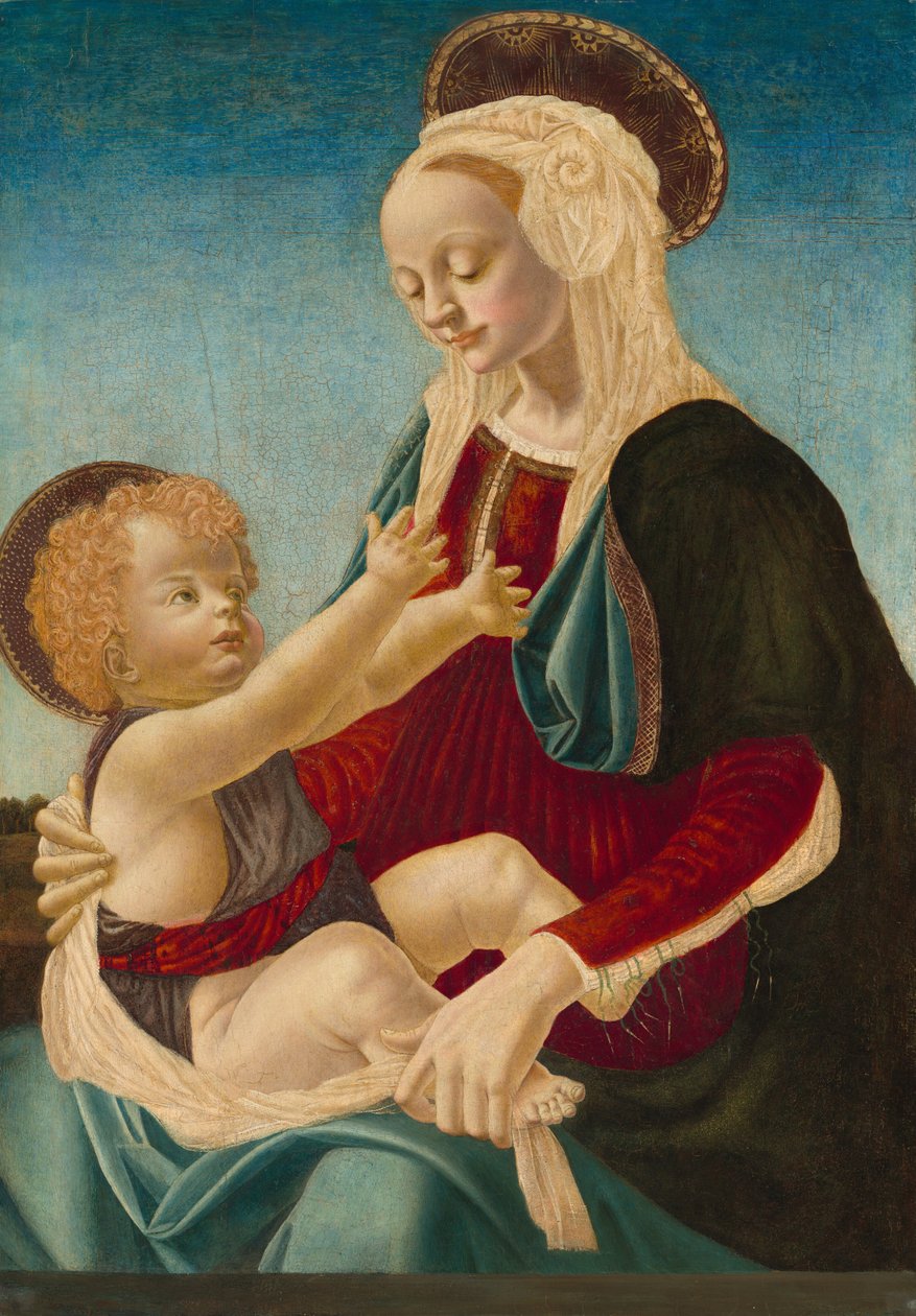 Madonna és gyermeke, c. 14701480. alkotó: Unbekannt