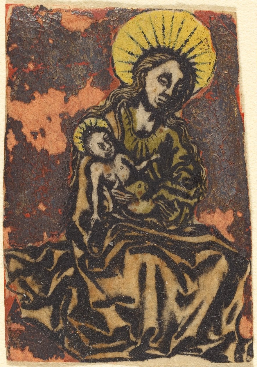 Madonna és gyermeke, c. 1480. alkotó: Unbekannt