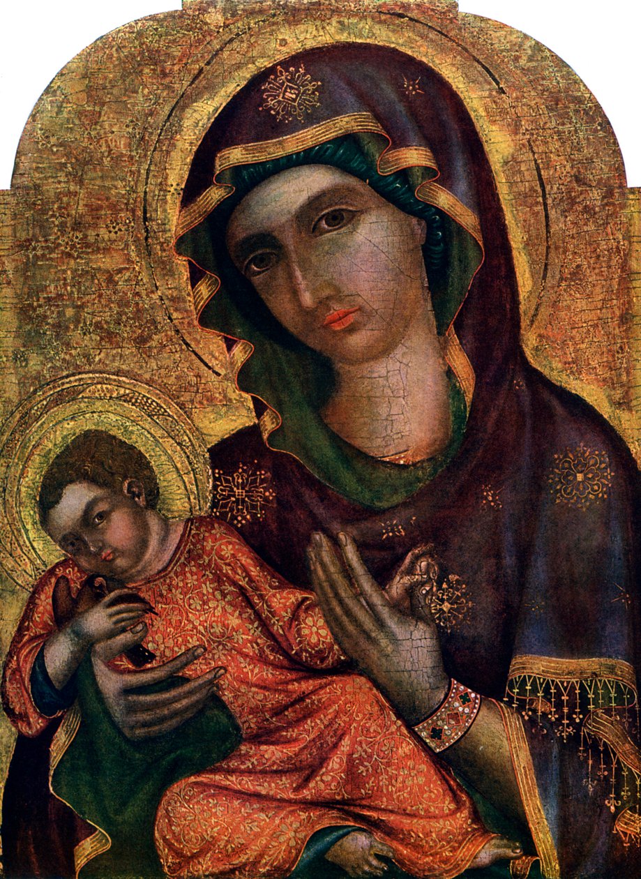 Mosti Madonna, 1350 előtt, 1955 alkotó: Unbekannt