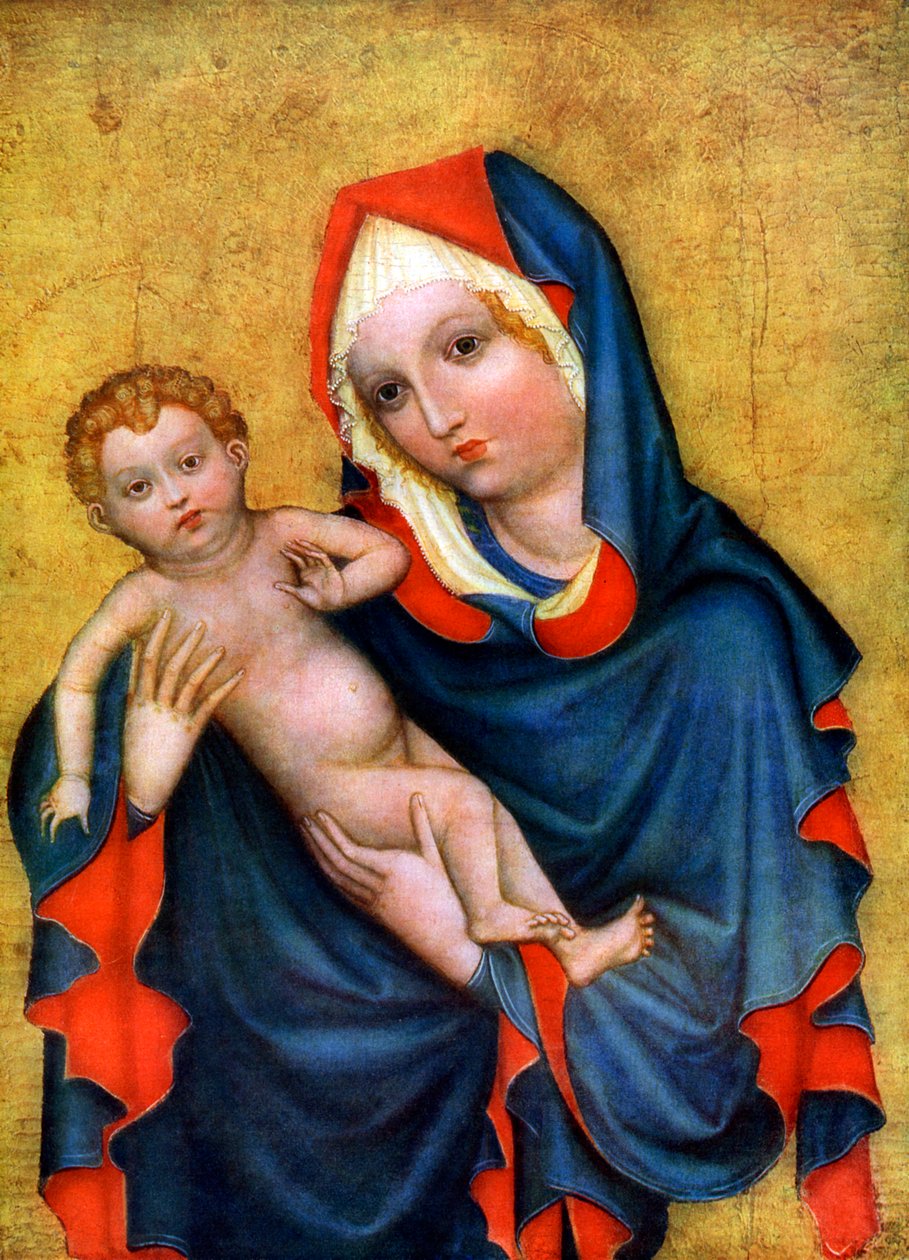 Zlata Koruna Madonna, c1410, 1955 alkotó: Unbekannt
