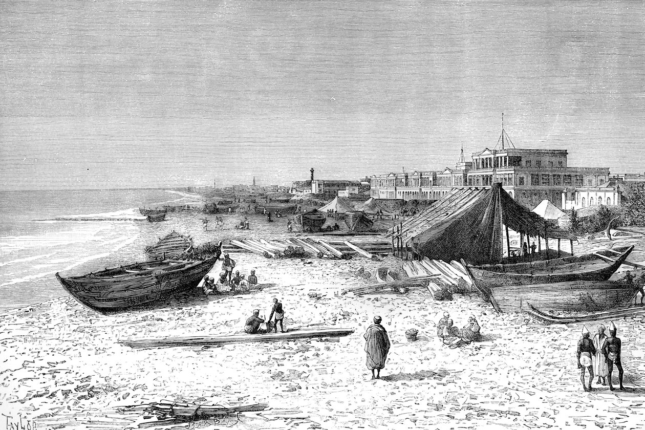 Madras, India, 1895 alkotó: Unbekannt