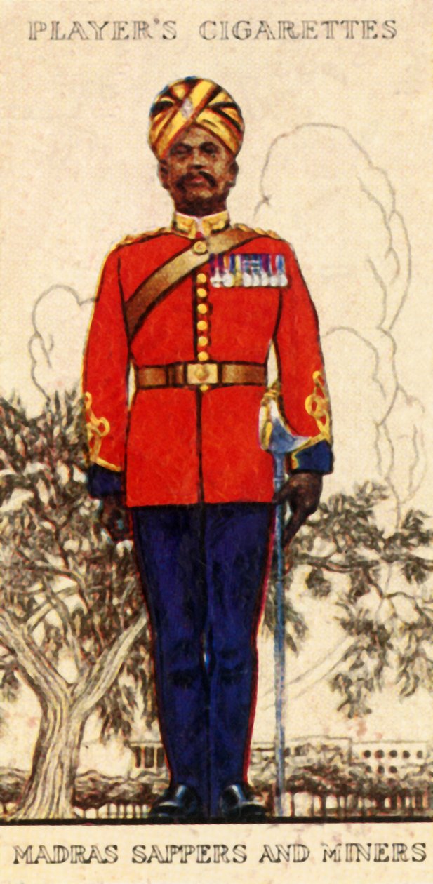 Madras Sappers and Miners, 1936. alkotó: Unbekannt