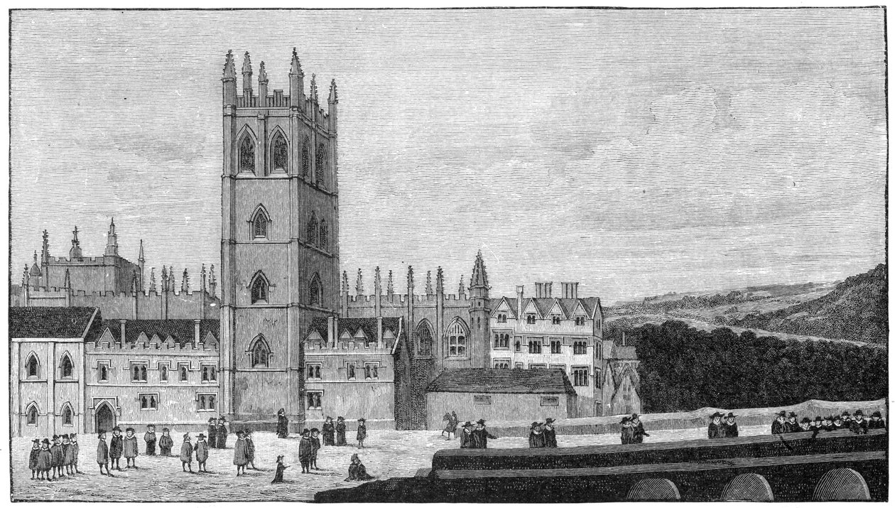Magdalen College, Oxford, 17. század, 1894 alkotó: Unbekannt