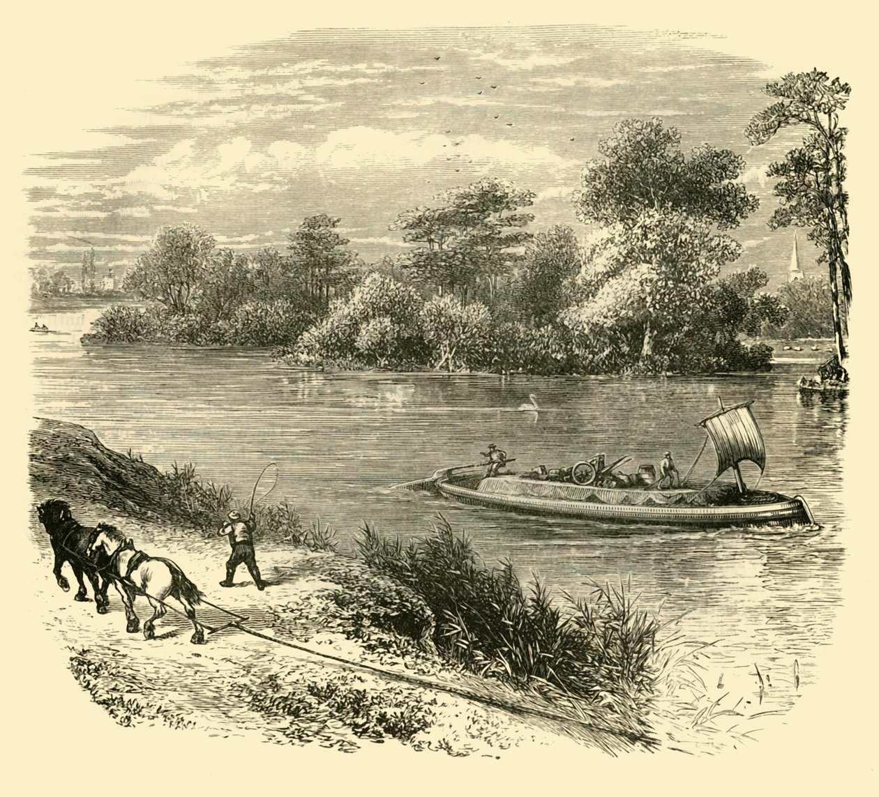 Magna Carta-sziget, 1890. alkotó: Unbekannt
