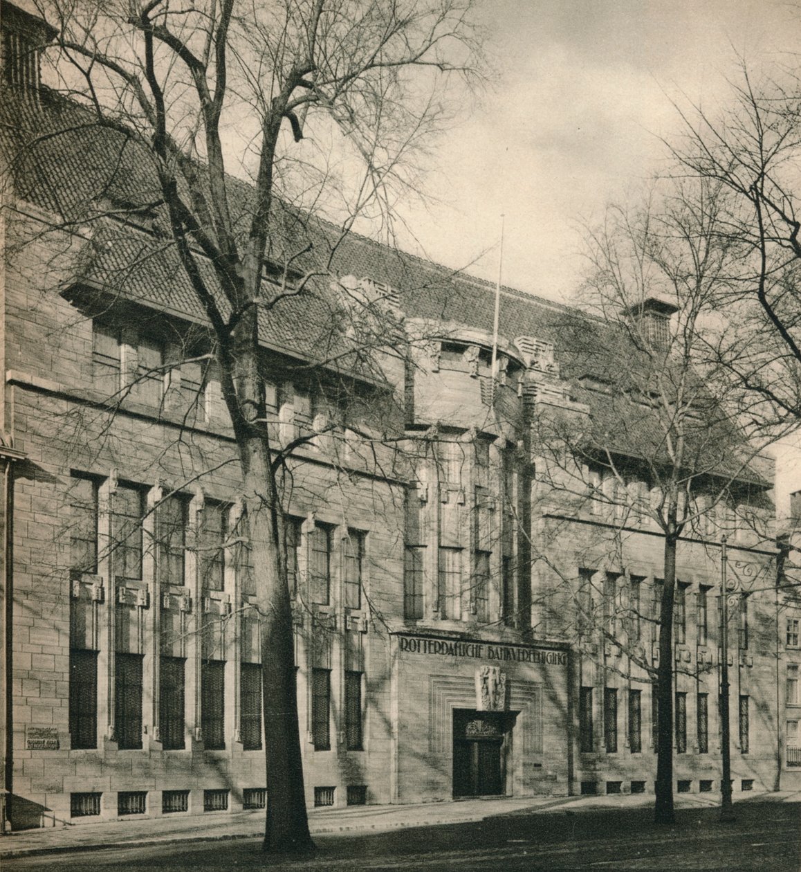 Főhomlokzat, Bank of Rotterdam, Hága, 1920 alkotó: Unbekannt