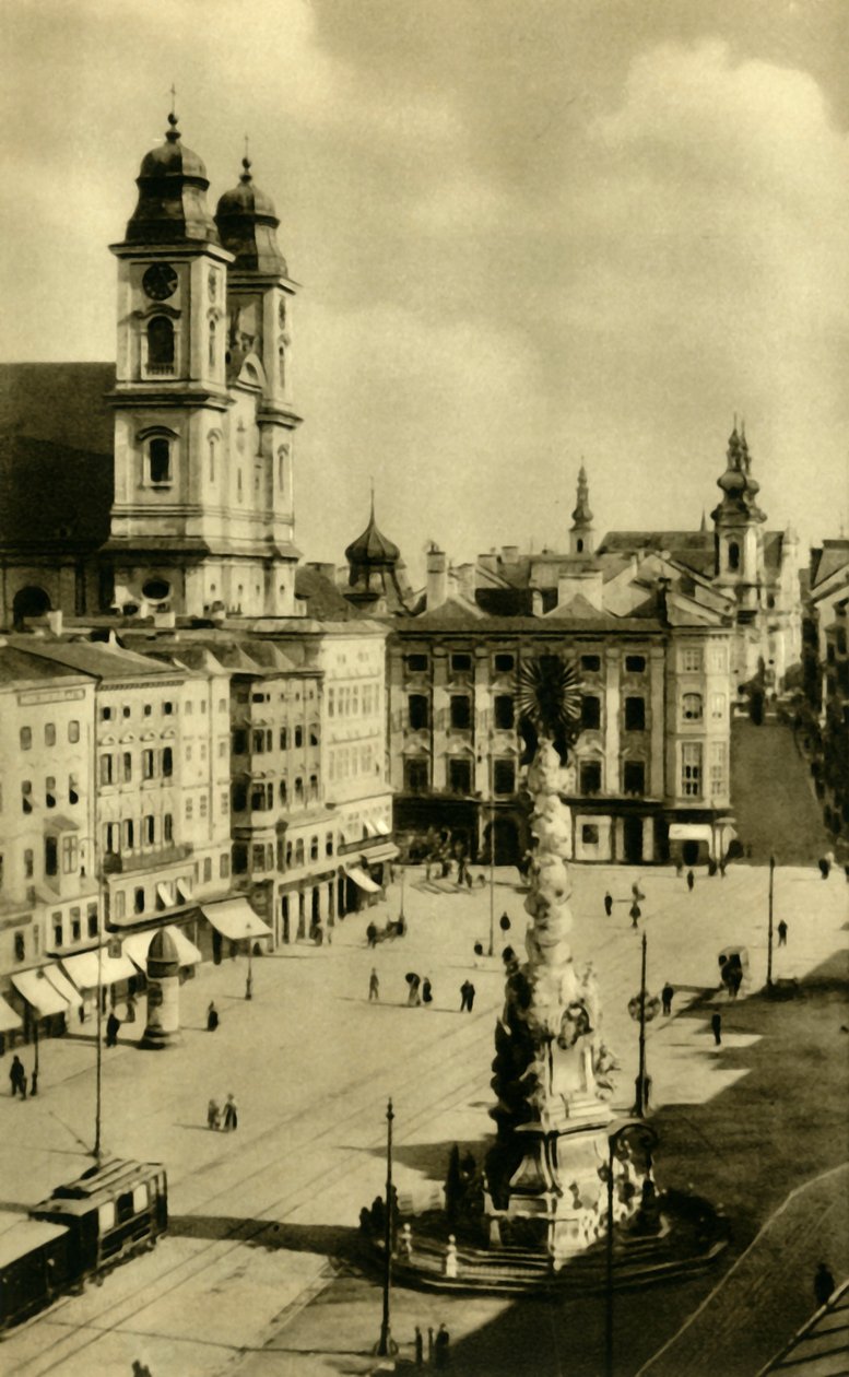 Főtér, Linz, Felső-Ausztria, 1935. alkotó: Unbekannt