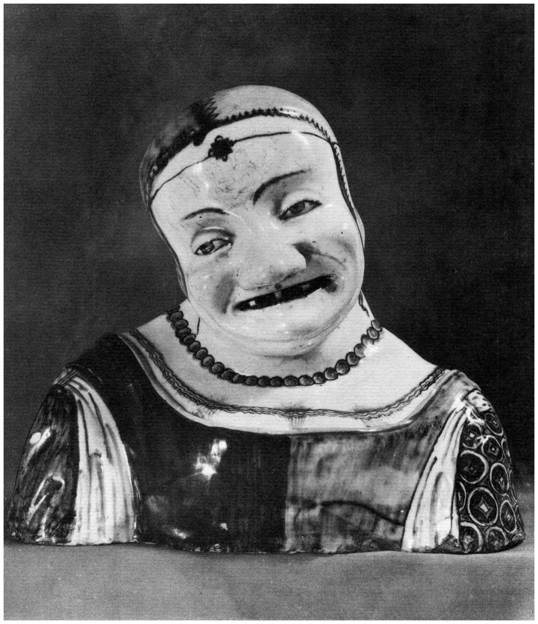 Maiolica portré mellszobra, 15. század vége, 1958 alkotó: Unbekannt