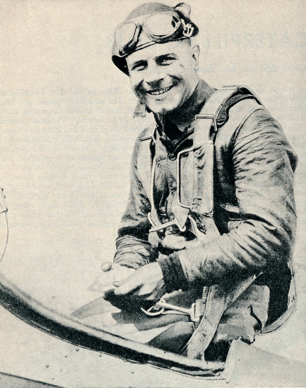 James H Doolittle őrnagy, amerikai repülő, 1936 c1937 alkotó: Unbekannt