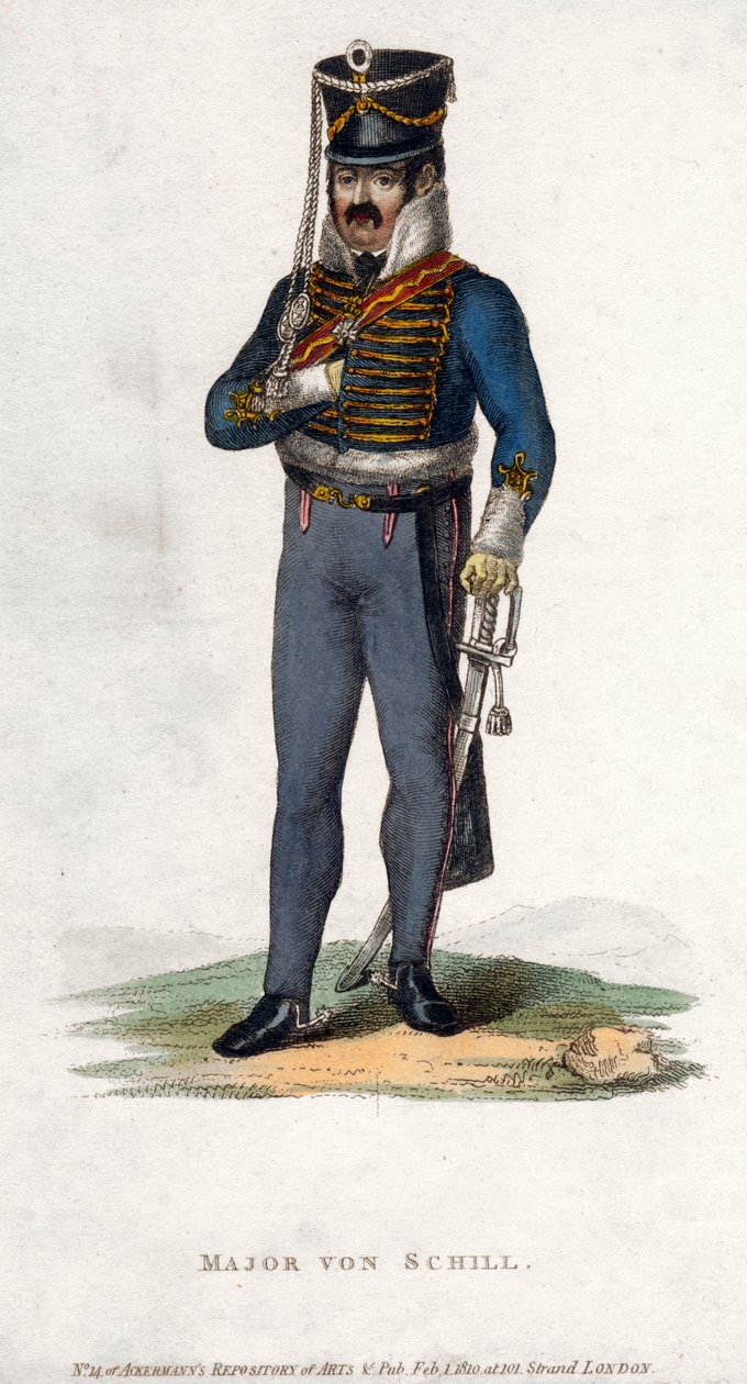 von Schill őrnagy, 1810 alkotó: Unbekannt
