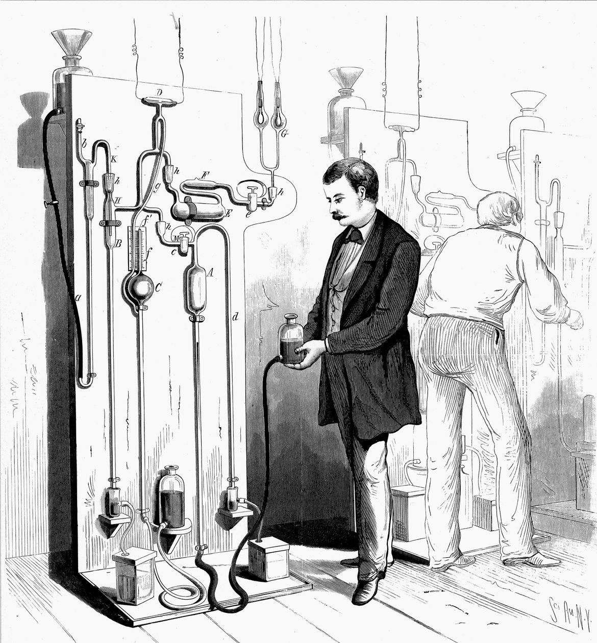 Edison izzók gyártása, 1880 alkotó: Unbekannt