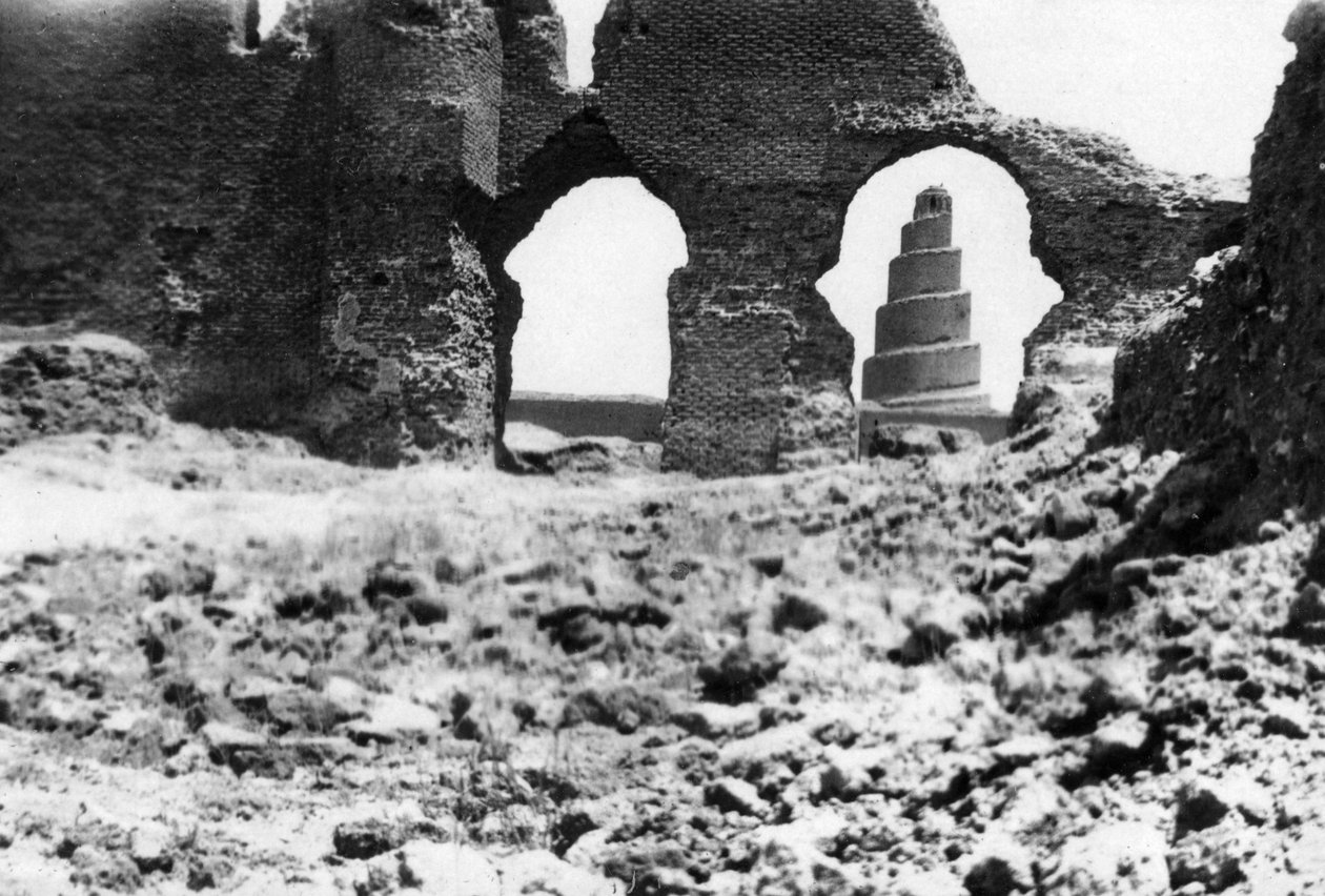 Malwiya torony, Mezopotámia, 1918 alkotó: Unbekannt