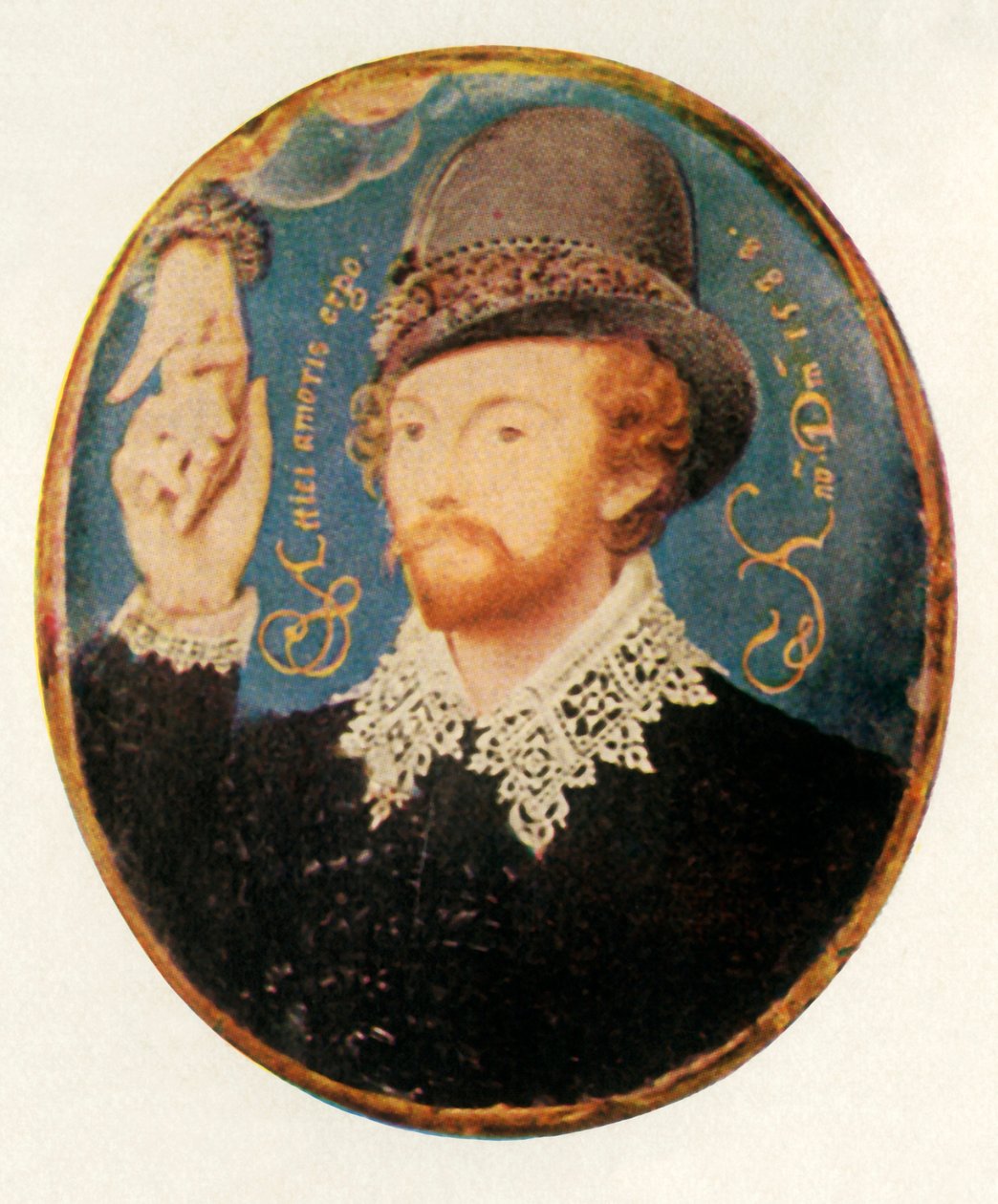 Felhőből kezét kulcsoló ember, 1588, 1947. alkotó: Unbekannt
