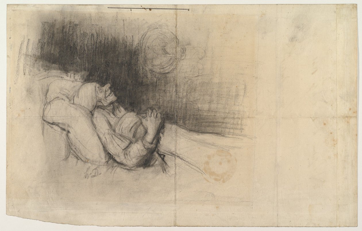 Álmodozó ember, 1825-80. alkotó: Unbekannt