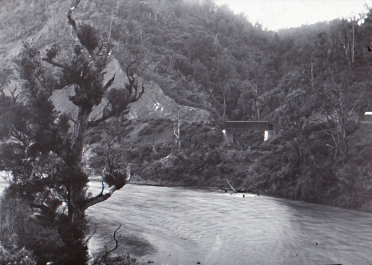 Manawatu Gorge, 19. század vége – 20. század eleje. alkotó: Unbekannt