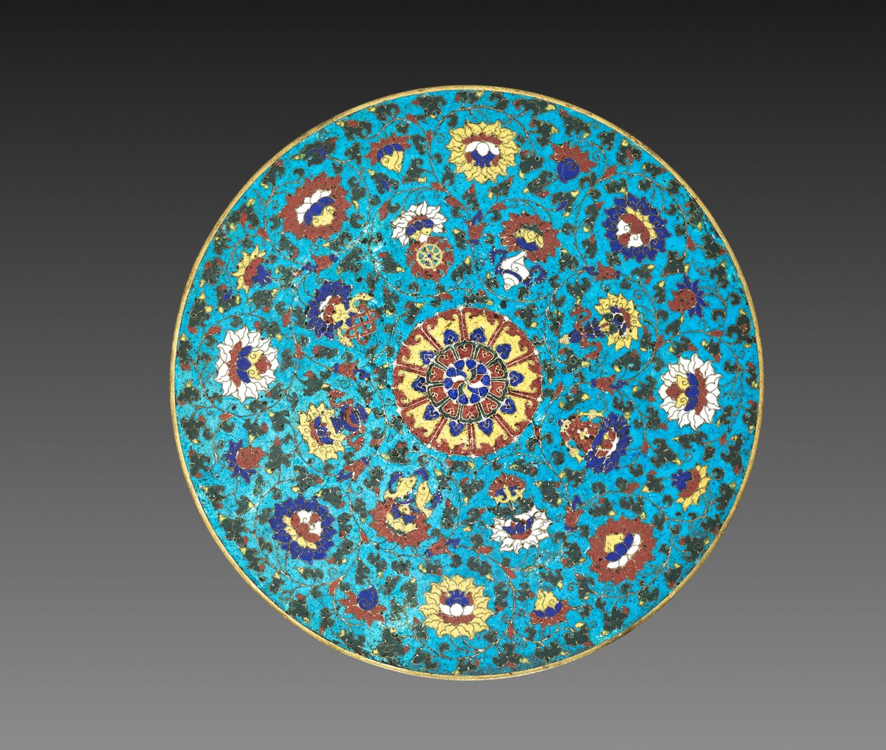 Mandala-bázis, 1400-as évek eleje. alkotó: Unbekannt