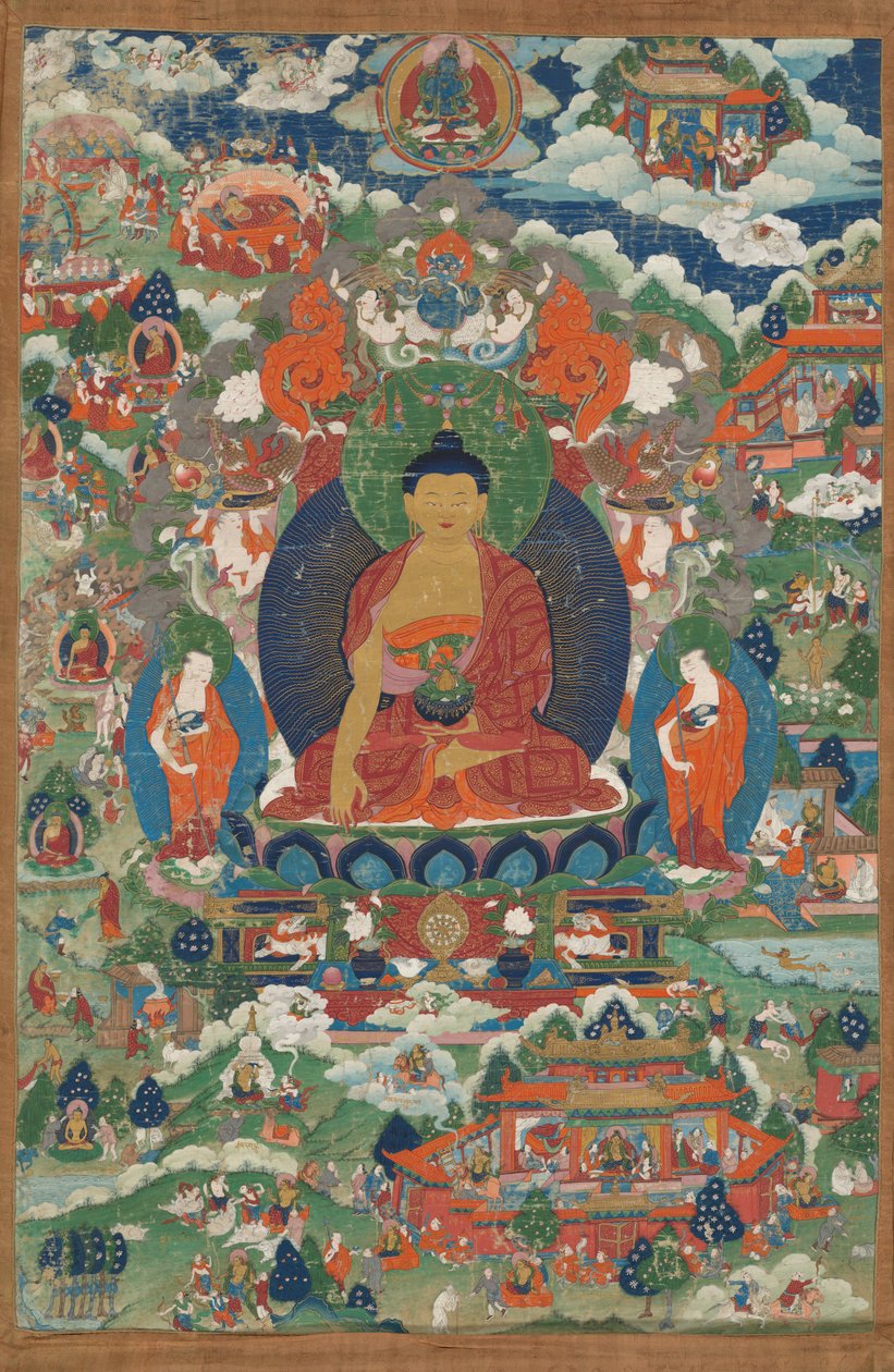 Mandara panteon, 1700 körül. alkotó: Unbekannt
