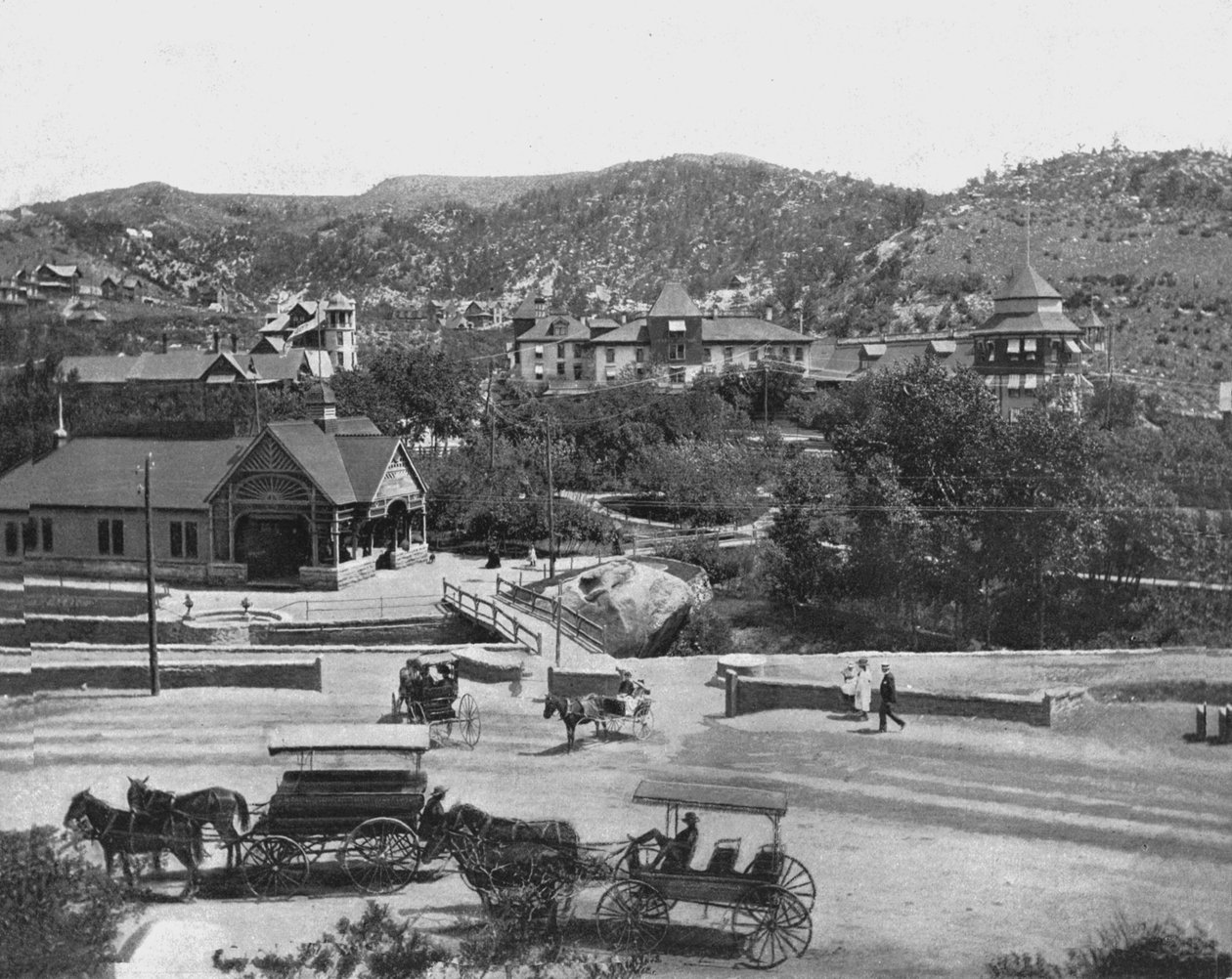 Manitou, Colorado, USA, 1900. alkotó: Unbekannt