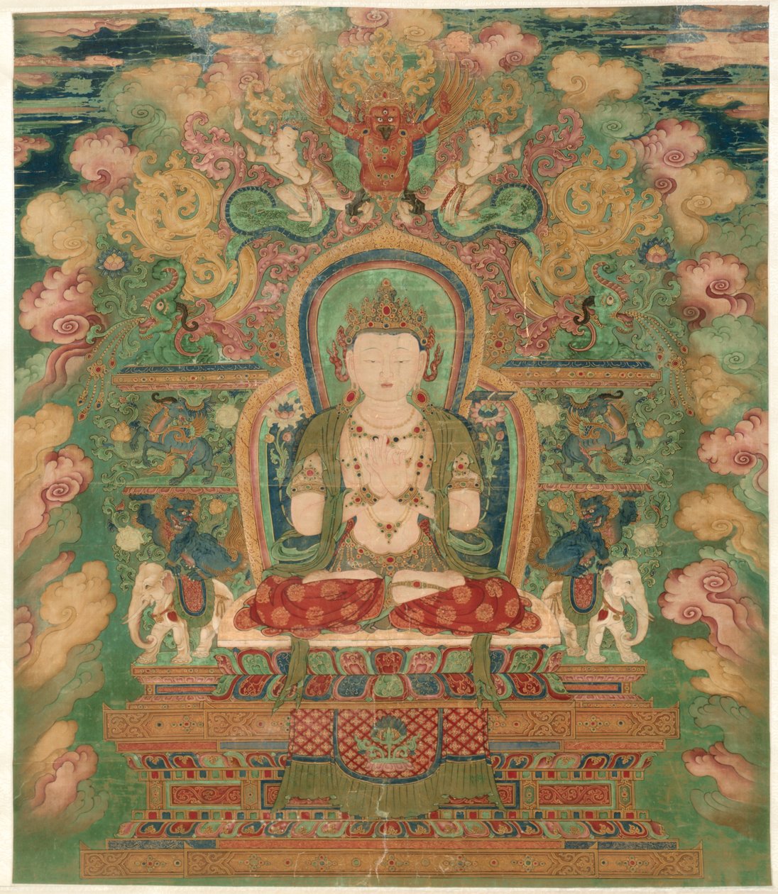 Manjushri, c. 1500-1550. alkotó: Unbekannt