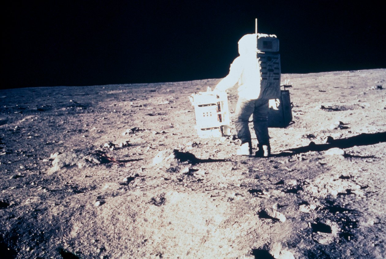 Manned Space Flight, USA, Apollo 11 Apollo 11 űrhajós Edwin ÔBuzzÕ Aldrin, a Holdon alkotó: Unbekannt