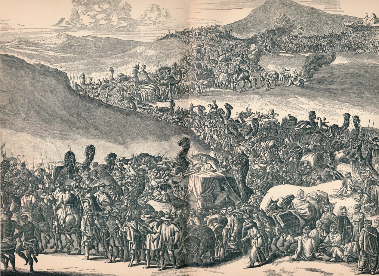 Mansa Musa útban Mekkába, 1670, 1903 alkotó: Unbekannt