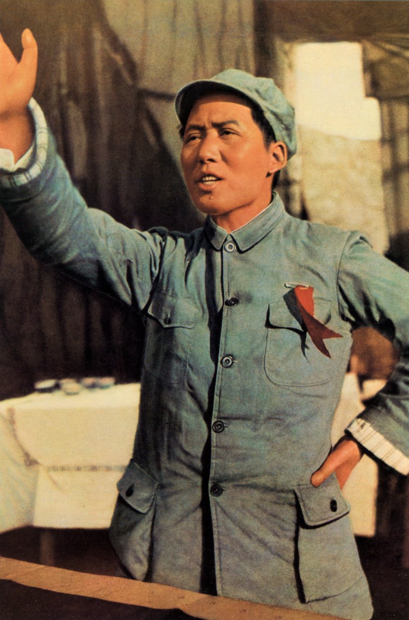 Mao Ce-tung, kínai kommunista forradalmár és vezető, 1920-c1940 alkotó: Unbekannt