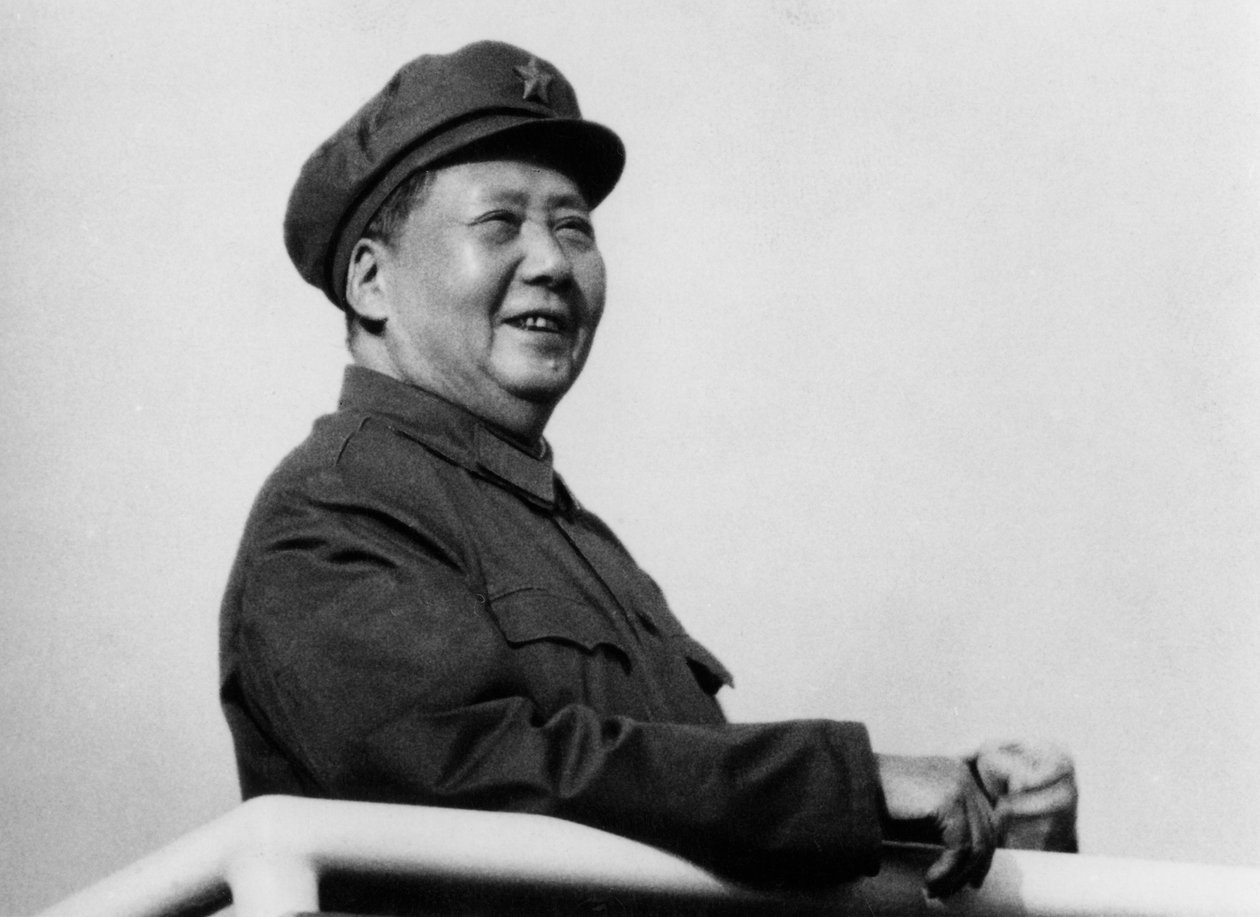 Mao Ce-tung, kínai kommunista forradalmár és vezető, az 1950-es évektől az 1960-as évekig alkotó: Unbekannt