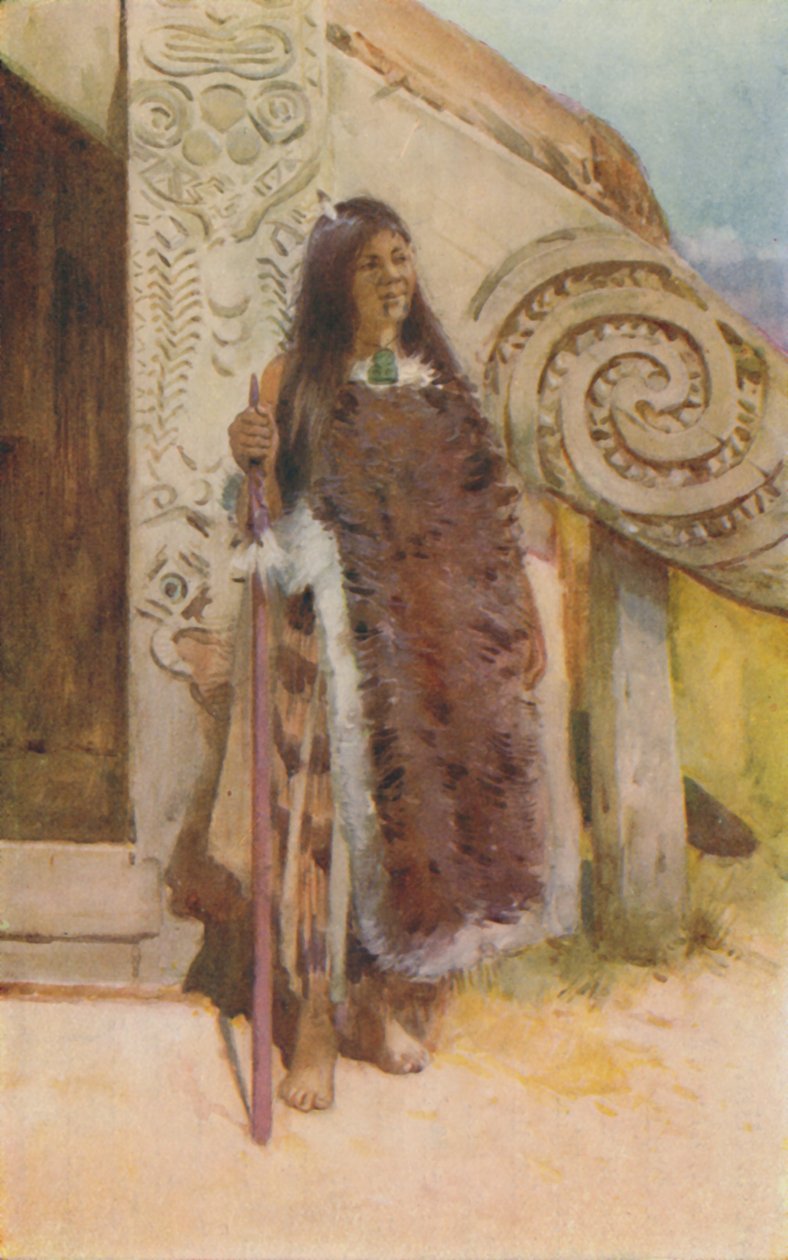 Maori anyaviseletben, 1924 alkotó: Unbekannt