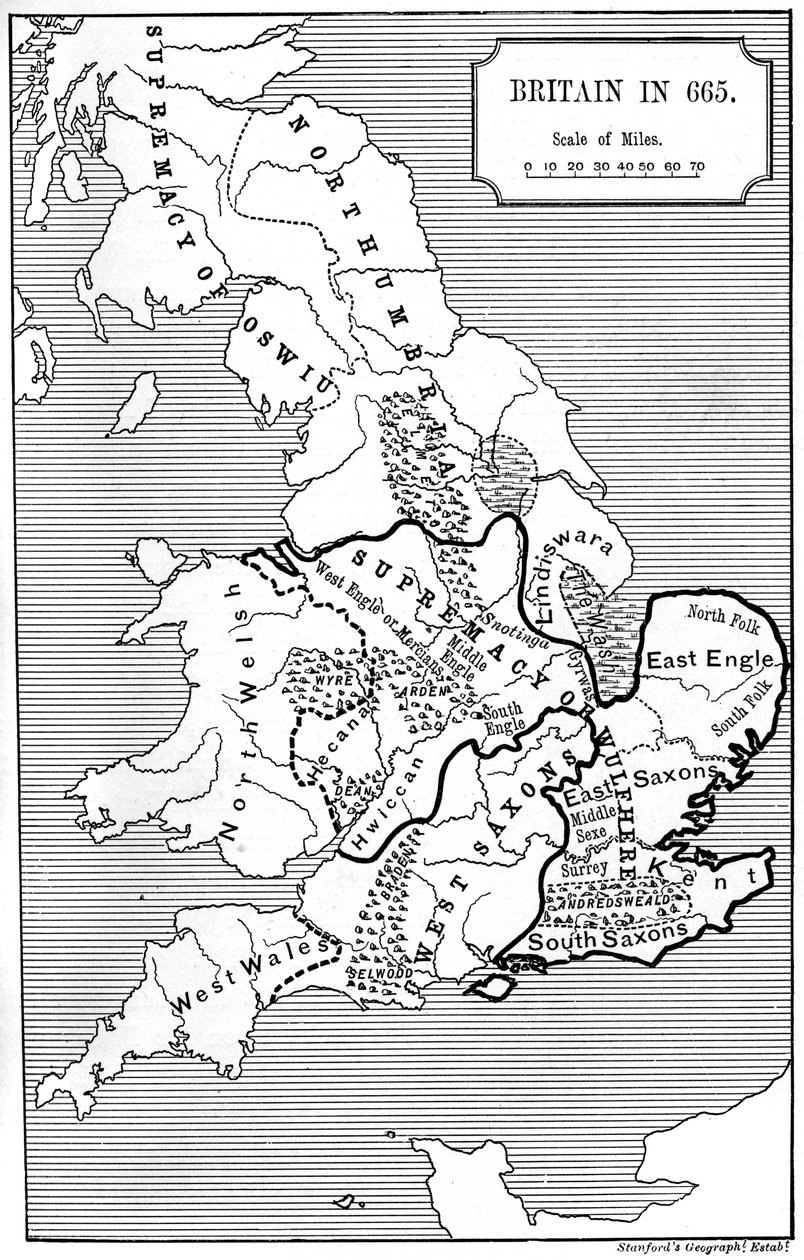 Nagy-Britannia térképe 1892-ben, 665-ben alkotó: Unbekannt