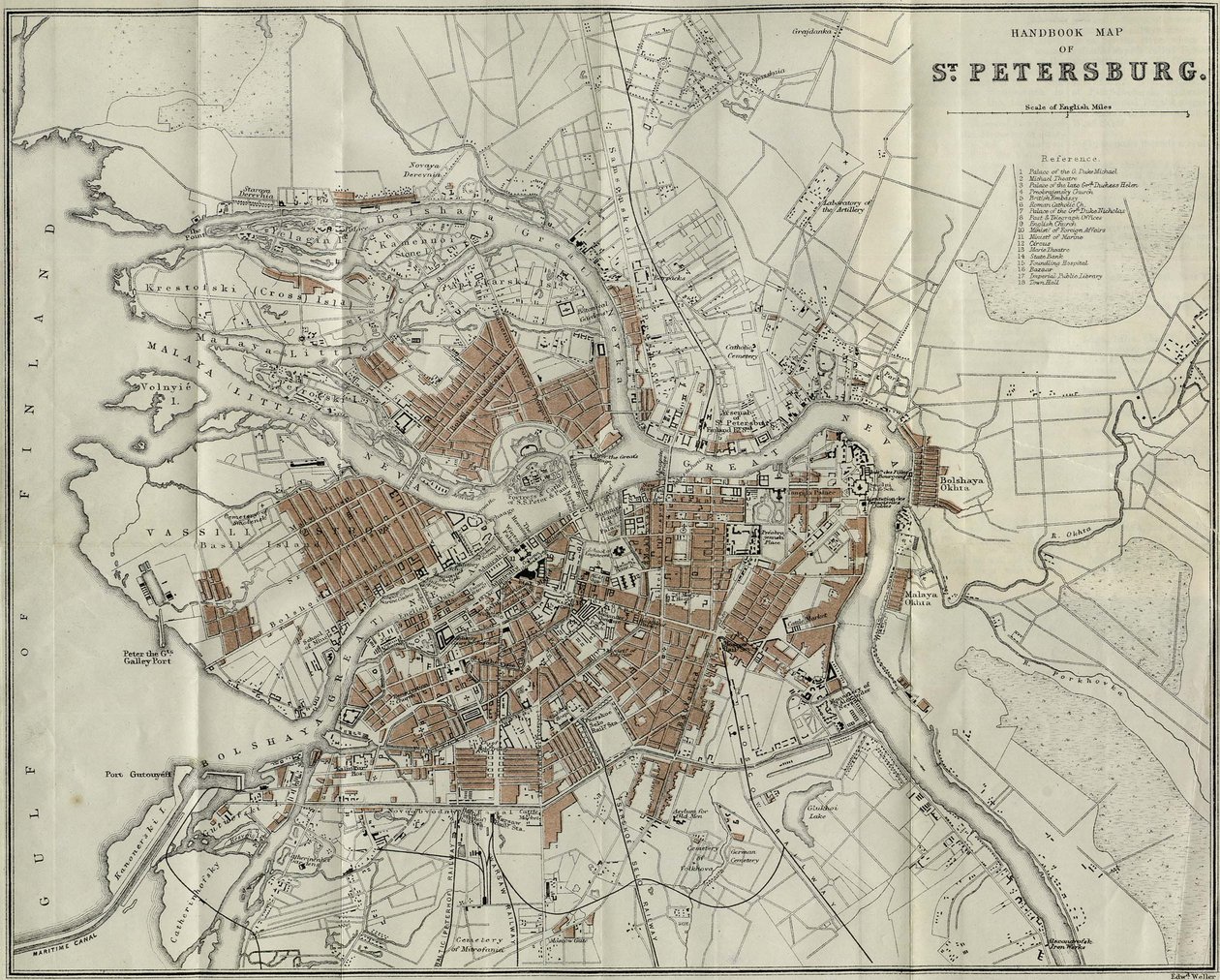 Pétervár térkép, 1893 alkotó: Unbekannt