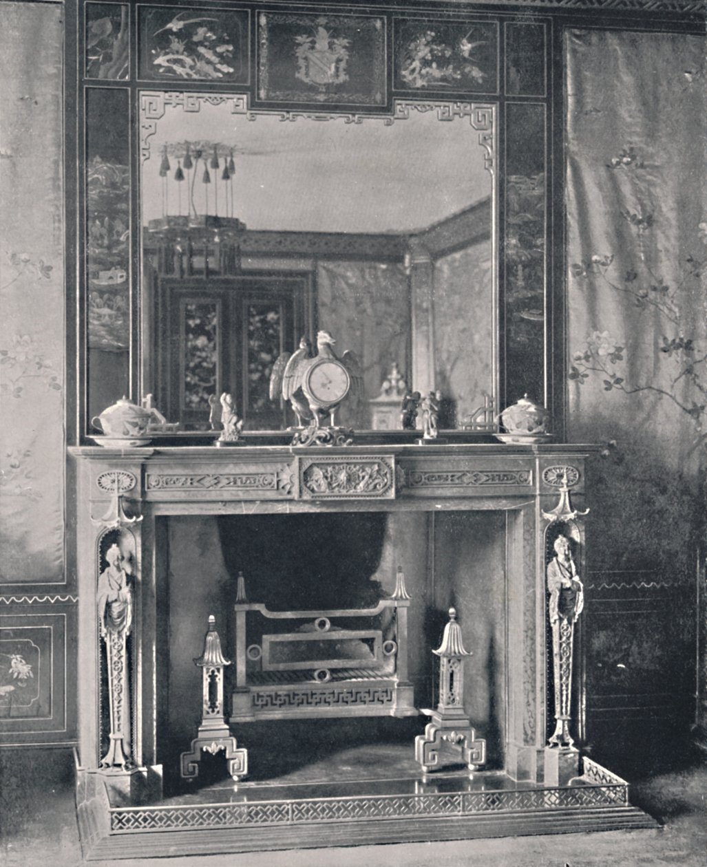 Márvány kandallópárkány, 1939 alkotó: Unbekannt