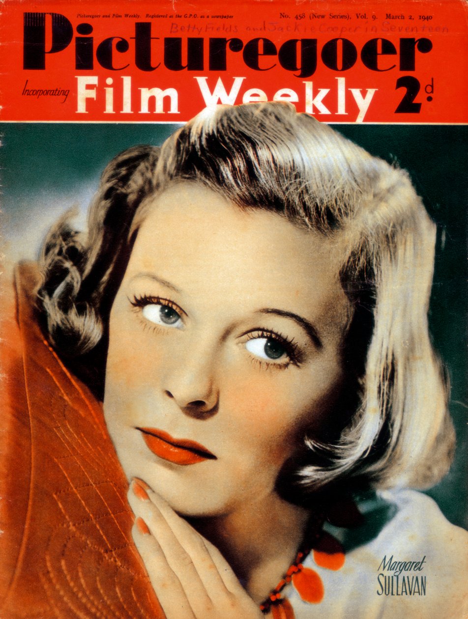 Margaret Sullavan 1909-1960 amerikai színésznő, 1940 alkotó: Unbekannt