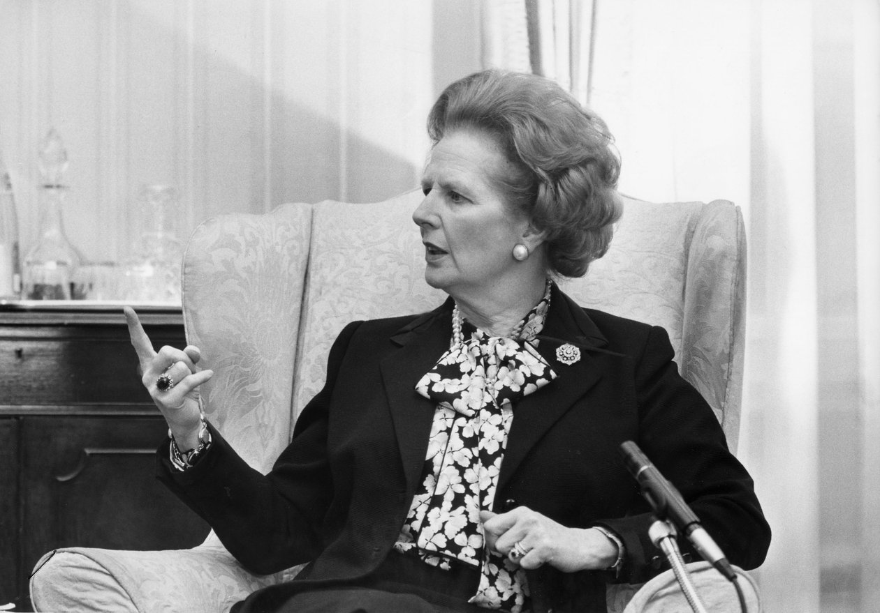 Margaret Thatcher brit politikus, 1980-as évek alkotó: Unbekannt