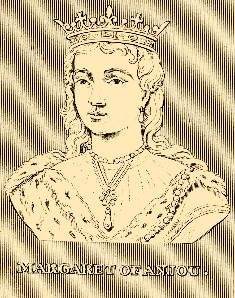 Anjou Margit, 1430-1482, 1830. alkotó: Unbekannt