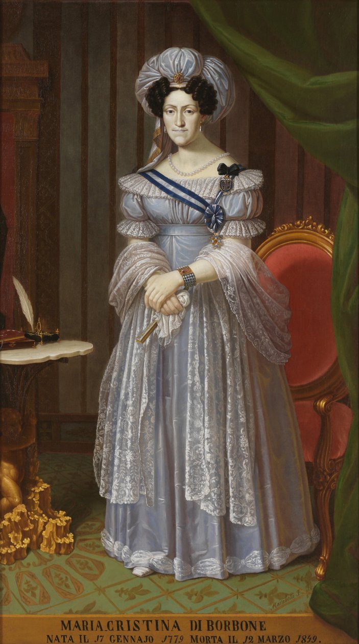 Nápolyi és Szicíliai Mária Kristina 1779-1849, Szardínia királynője alkotó: Unbekannt