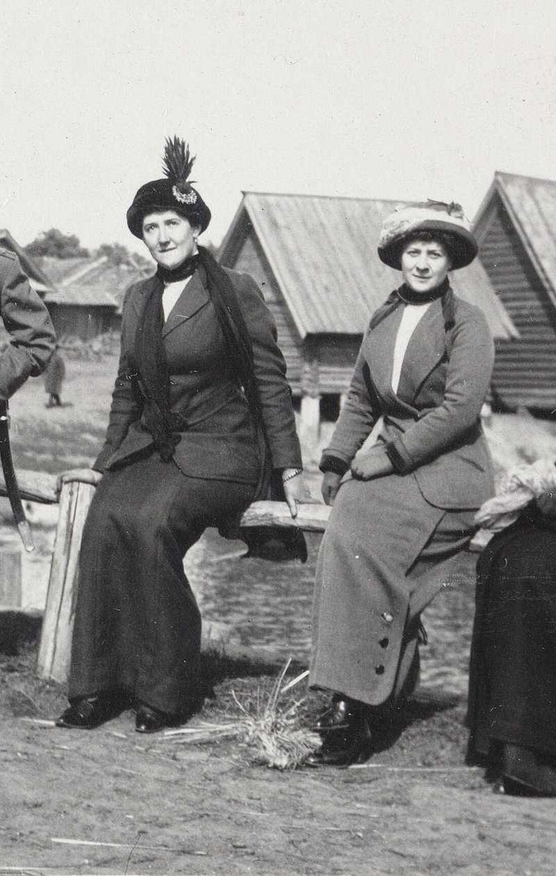 Maria Jevgenyevna Golovina, Raszputyin jobboldal és Julia Alekszandrovna Den titkára, 1912-1913 alkotó: Unbekannt