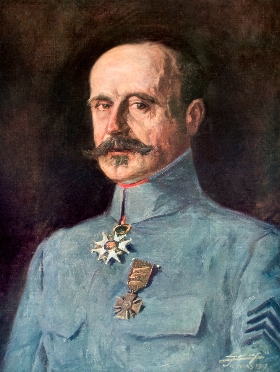 Marie-Eugene Debeney, az első világháború francia tábornoka, 1926 alkotó: Unbekannt