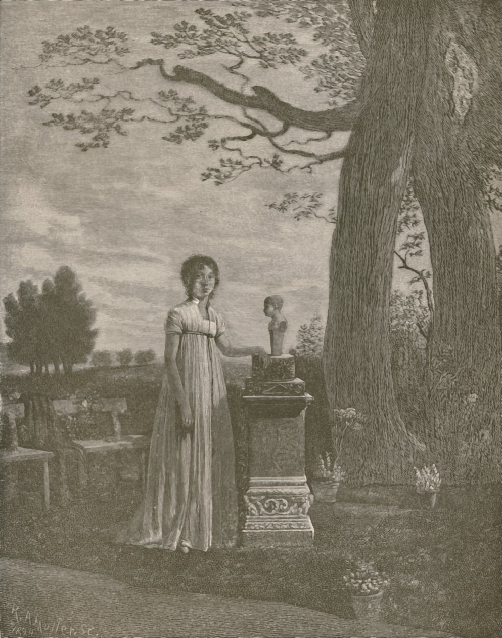 Marie-Julie Clary, Joseph Bonaparte spanyol királynő felesége, 1806-1808, 1896 alkotó: Unbekannt