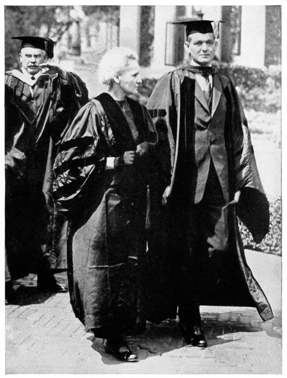 Marie Curie lengyel származású francia fizikus 1921-ben. alkotó: Unbekannt